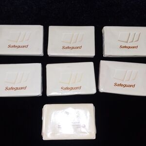 Lot of 7 Vintage Safeguard Travel Soap